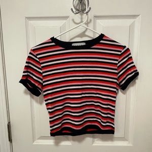 Striped Crop Top
